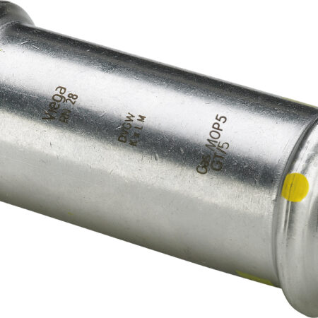 Viega Sanpress Inox G-Schiebemuffe mit SC-Contur Stahl nichtrostend, Modell 0215.5 d: 28