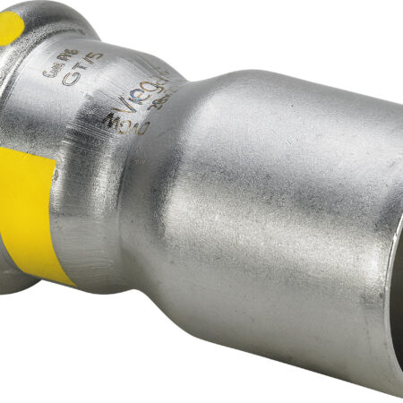 Viega Sanpress Inox G-Reduzierstück mit SC-Contur Stahl nichtrostend, Modell 0215.1 d1: 54 d2: 42