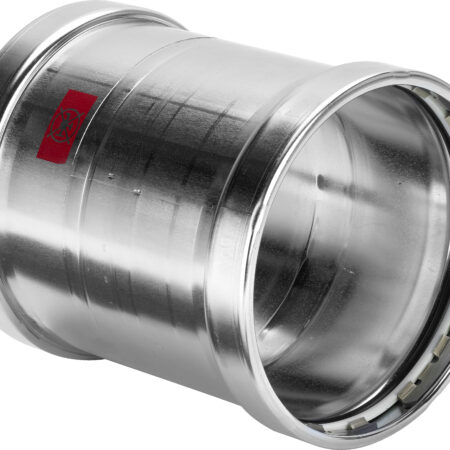 Viega Prestabo XL-Schiebemuffe mit SC-Contur Stahl unlegiert, verzinkt, Modell 1115.5XL VdS-Zulassung d: 76,1