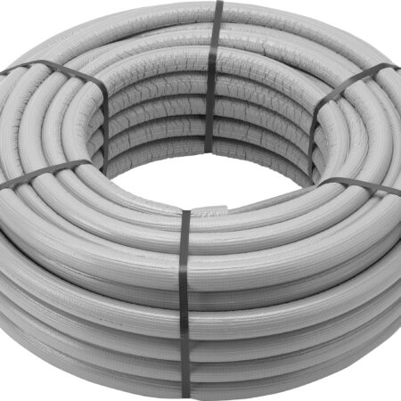 Viega Rohr Raxofix 5302.5 mit 9mm Dämmung in 20x2,8mm Kunststoff grau
