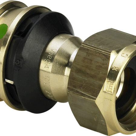 Viega Raxofix-Anschlussverschraubung mit SC-Contur Siliziumbronze, Modell 5363 d: 40 G: 1¼