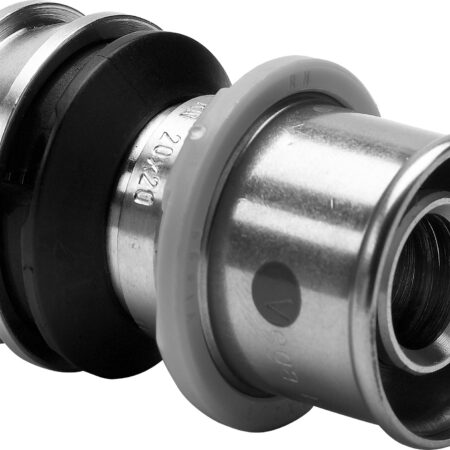 Viega Raxofix-Übergangskupplung mit SC-Contur Für Übergang auf Sanfix, Siliziumbronze, Modell 5315.9 d1: 20 d2: 20