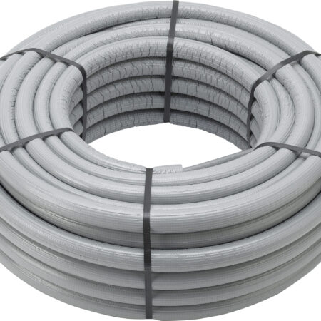 Viega Rohr Raxofix 5302.5 mit 9mm Dämmung in 25x2,7mm Kunststoff grau