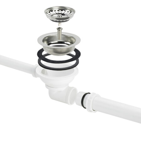Viega Ablaufventilset 7139.152 in Kunststoff weiss
