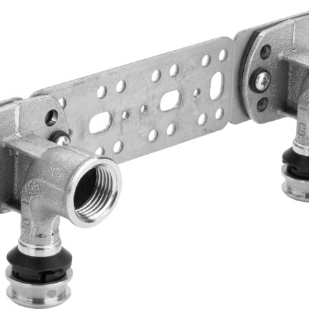 Viega Raxofix-Montageeinheit mit SC-Contur Stahl verzinkt, Modell 5321.61 d: 16 Rp: ½ Stichmaß: 80/100/150