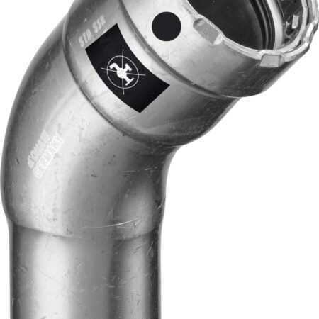 Viega Megapress-Bogen 45° mit SC-Contur Stahl unlegiert, Zink-Nickel-Beschichtung, Modell 4226.1 VdS-Zulassung DN: 25 D: 1