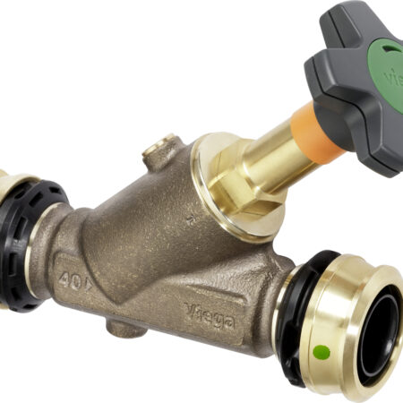 Viega Easytop-Schrägsitzventil (Freistromventil), mit SC-Contur Modell 5337.5 DN: 15 d: 20