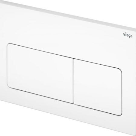 Viega WC Betät.-Pl. Visign for Life 5 8601.1 aus Kunststoff in weiß-alpin