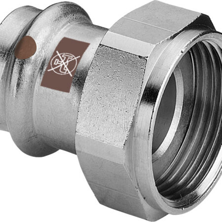 Viega Temponox-Anschlussverschraubung Stahl nichtrostend, Modell 1763 d: 28 G: 1¼
