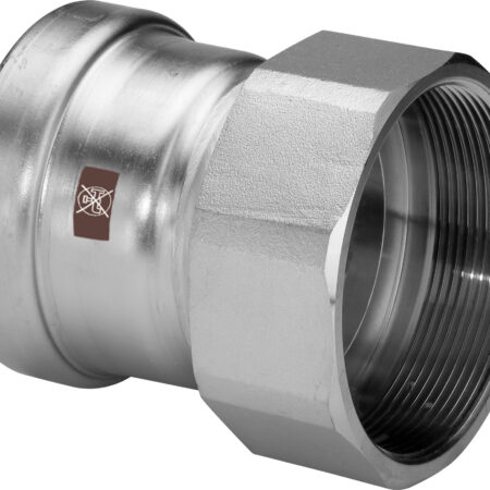Viega Temponox XL-Übergangsstück Stahl nichtrostend, Modell 1712XL d: 76,1 Rp: 2½