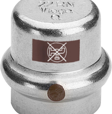 Viega Temponox-Kappe Stahl nichtrostend, Modell 1756 d: 54