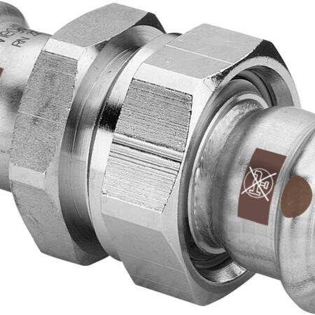 Viega Temponox-Verschraubung Stahl nichtrostend, Modell 1760 d: 28