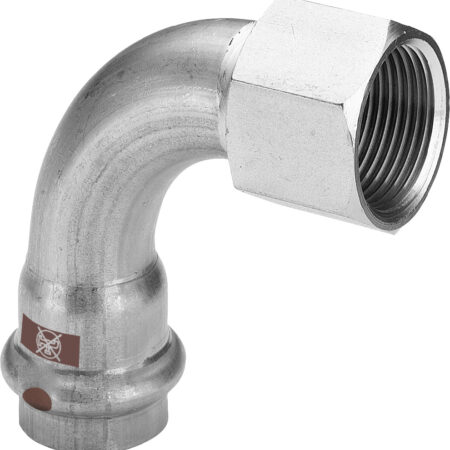 Viega Temponox-Übergangsbogen 90° Stahl nichtrostend, Modell 1714.5 d: 28 Rp: 1