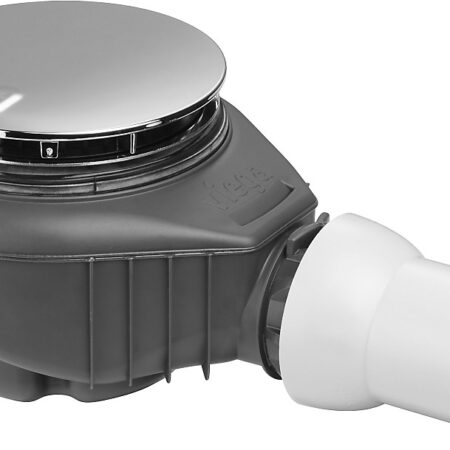 Viega Tempoplex Plus-Ablauf  Kunststoff, Modell 6968  DN: 50   Ø: 115   H: 90   für Duschwannen mit Ablaufloch-Ø 90