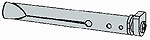 VN-Spannbohrkonsole RA L=160 empfohlener Bohrdurchmesser 18mm