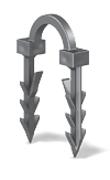VN-FLOORTEC U-Clips 3D lang Karton a 400 St