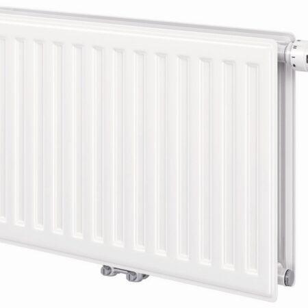 VN-T6-HYGIENE-Mittenanschlussheizkörper 10VM 600x 600mm weiß