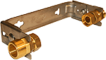 WZ-Anschlussbuegel (7671.21) 1"x5/4", Niro m.Verschrbg.o.Ventile