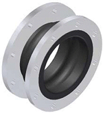 Gummi-Kompensatoren 53L Rot/Epdm PN10 DN40