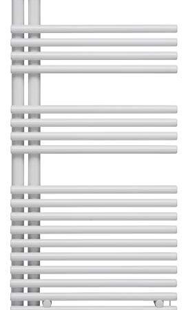 ZE Handtuchwärmer Forma Asym, rechts, elektrisch LFAER-150-60/DD 1561x60x596, RAL 9016