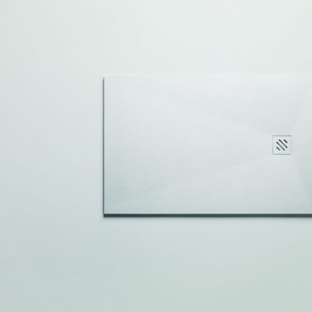 Resigres Mineralgussduschwanne Zero weiss 90x120x2,4 cm